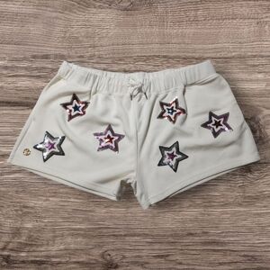 Simply Southern Sequin Star Shorts Size 2X